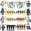 Children's Building Block Toy: Multi-Model Assembly Set of Combat Robot Soldiers – Educational Gift