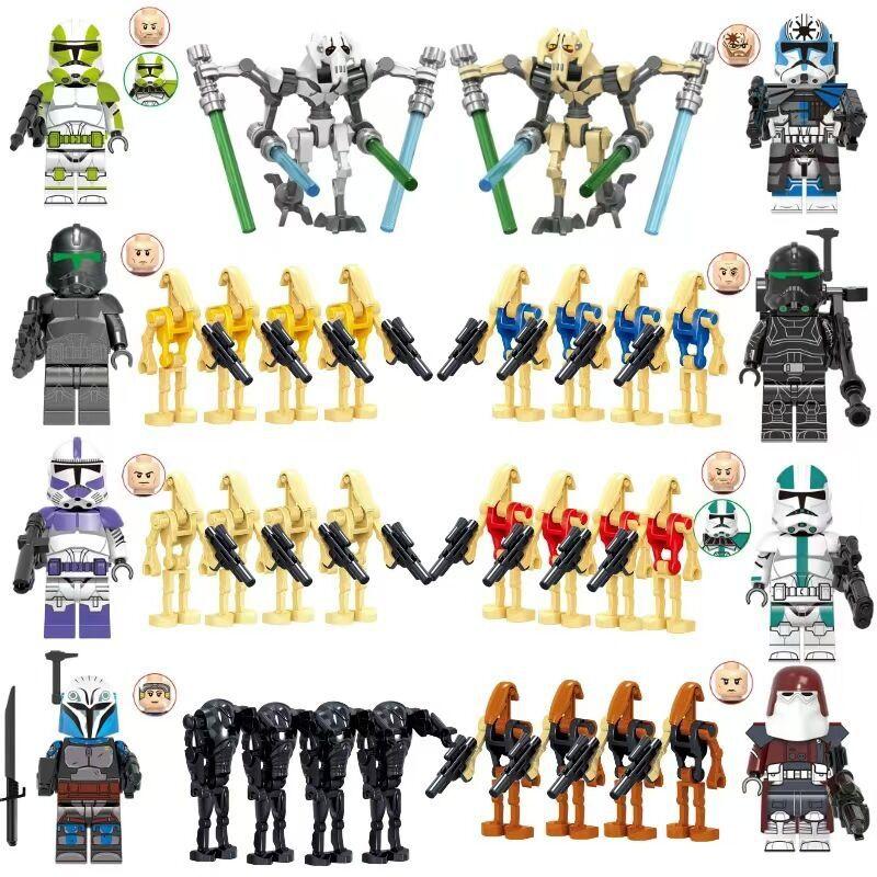 Children's Building Block Toy: Multi-Model Assembly Set of Combat Robot Soldiers – Educational Gift