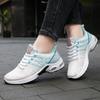 Spring Summer Shallow Breathable Lace-up Flat Comfortable Walking Shoes New Fashion Lightweight Casual Vulcanized Shoes Sneakers