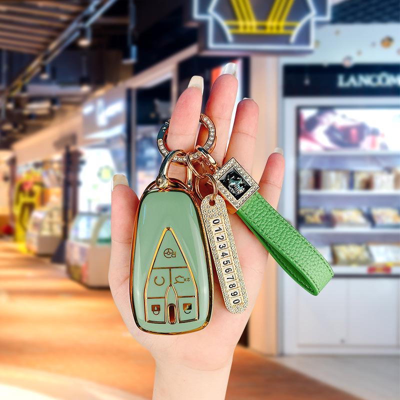 Compatible Car Key Cover for Changan CS75plus, Yidong CS55, CS35plus, and Oshan X5/X7 Models