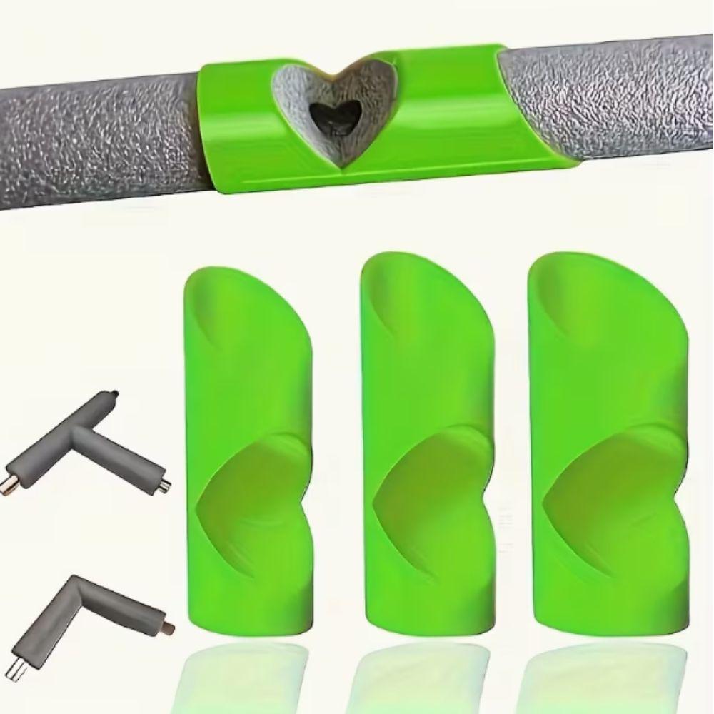 3pcs Durable Construction Foam Pipe Cutter Flame Retardant Pipe Insulation Tool Commercial Places