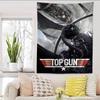 Classic Action Movie TTop GGun Colorful Tapestry Wall Hanging Bohemian Wall Tapestries Mandala Wall Art Decor