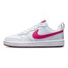 Nike Court Borough Low 2 GS Pure Platinum Pink Prime Kids Sneakers White Sangria BQ5448-015