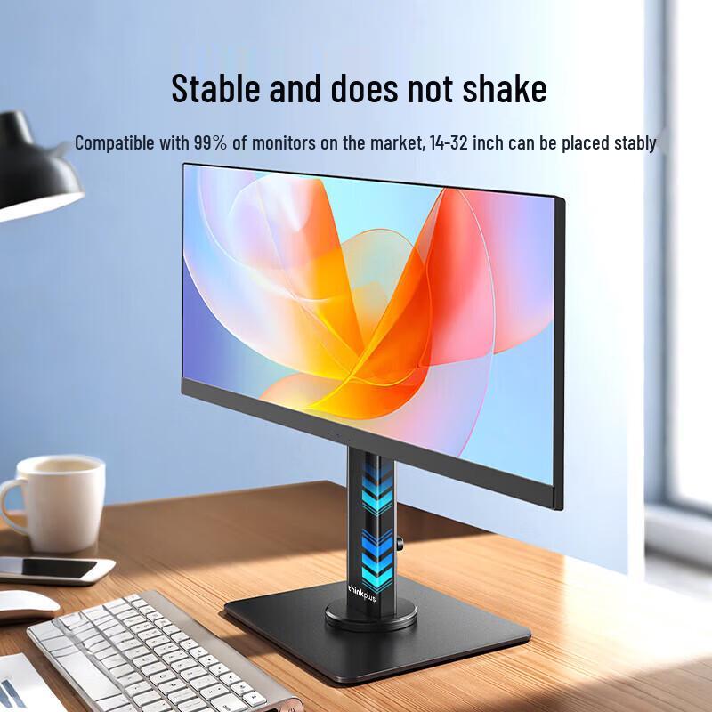 Lenovo Thinkplus Metal Desktop Monitor Riser with Cooling