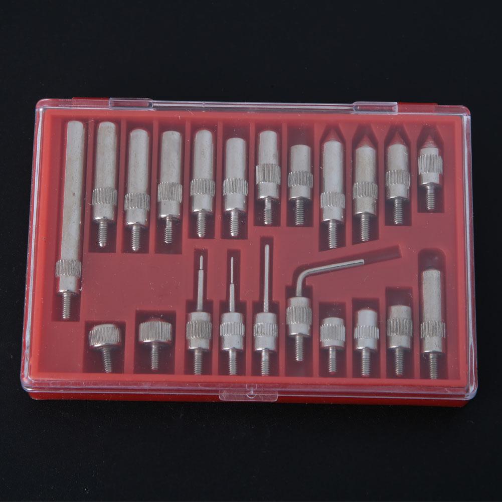 22pcs Stainless Steel Test Indicator Contact 0.01mm Precision Dial Indicator Points Set