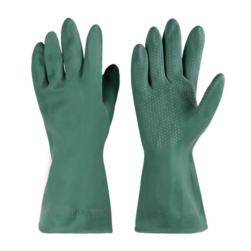 Tingbai Butyl Rubber Chemical Protection Work Gloves