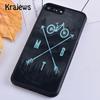 Fahrrad Mountainbike Fahrrad Kunst Handyhülle Abdeckung Für iPhone 17 Air 16 15 14 plus 12 13 pro max Fundas