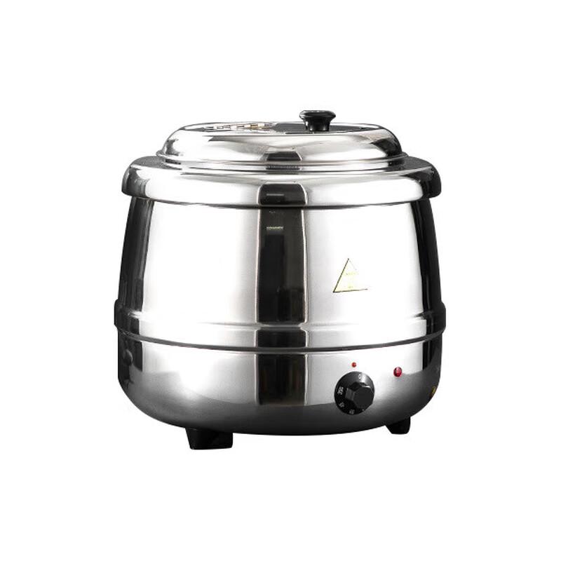 GOWKE 13L Electronic Thermostatic Stainless Steel Soup Pot