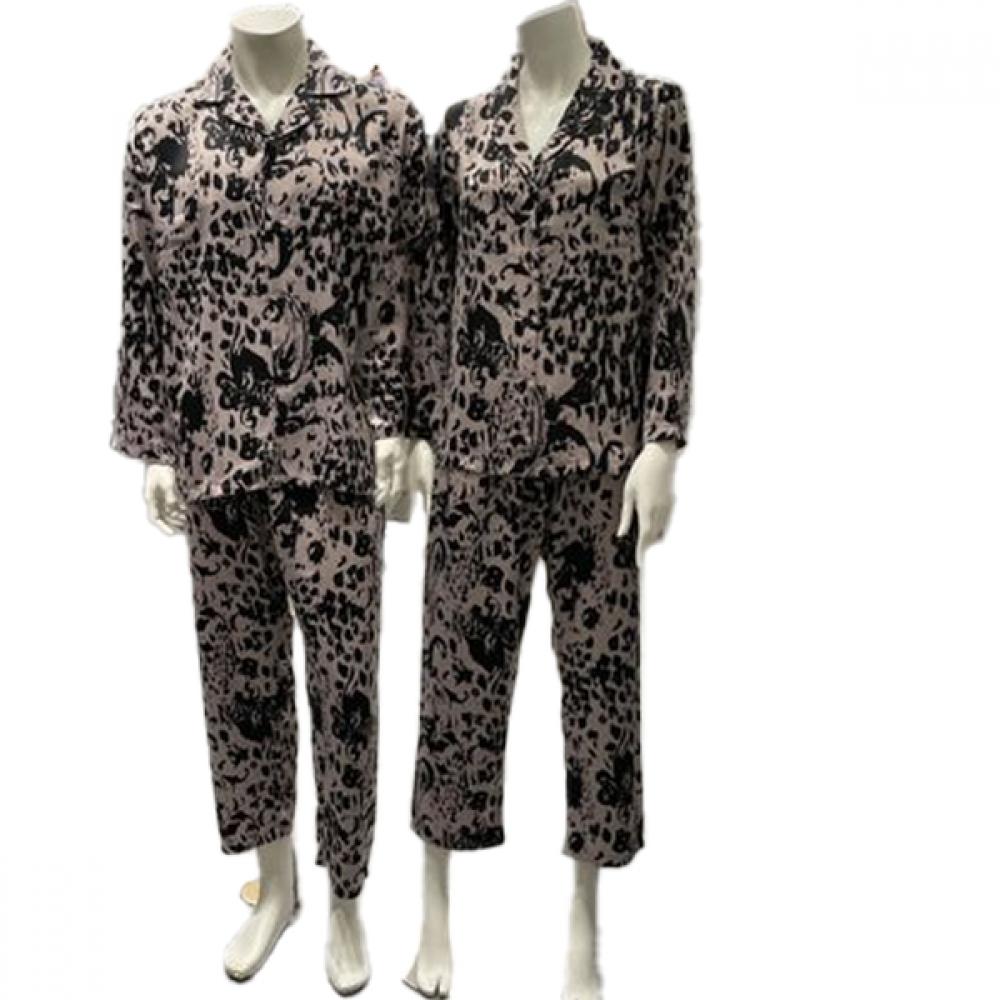 Triumph Long Sleeve Pajama For Men And woMen Shamuzi Hopy  Tbmpj711tbwpj711bk 95/85