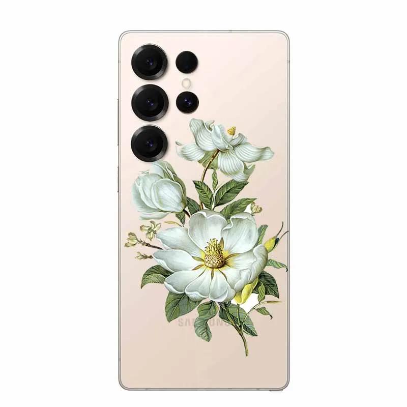 Clear Case For Samsung S25 Ultra 5G Case Clear Back Cover Animal Painting Soft Bumper For Galaxy S25Ultra Transparent Soft Funda