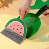 Cute Small Broom Dustpan Set Portable Keyboard Small Broom Handheld Sweeping Travel