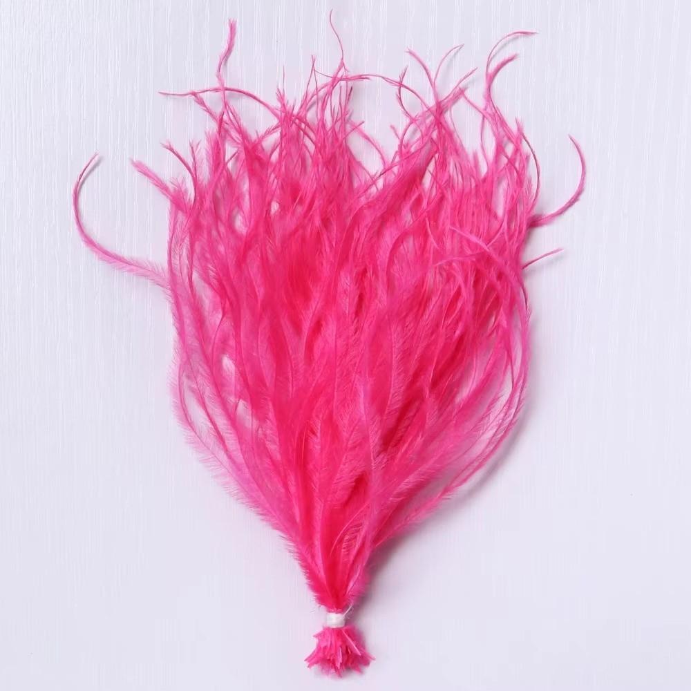 100Pcs Sewing Costuming Natural Ostrich Feather DIY Loose Plumas Decorativas  for Halloween