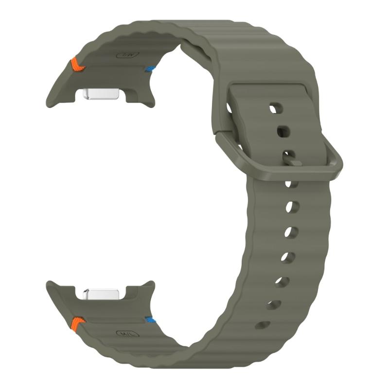 Wavy Silicone Replacement Band Smartwatch Adjustable Lightweight Designs Flexible Sport Watch Straps for Watch8
