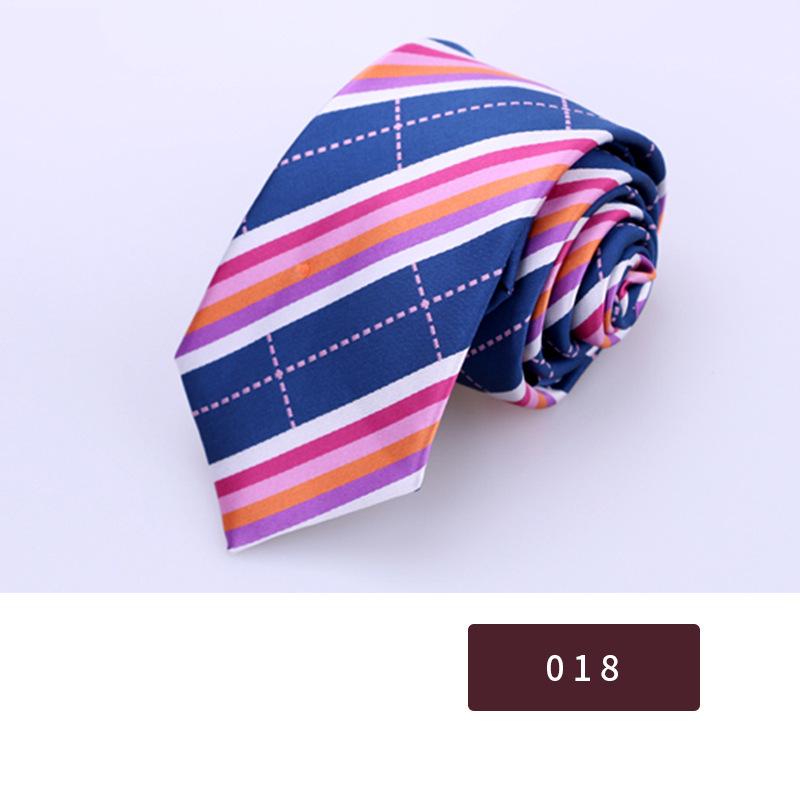 Men's Korean Style Polyester 6cm Business Ties