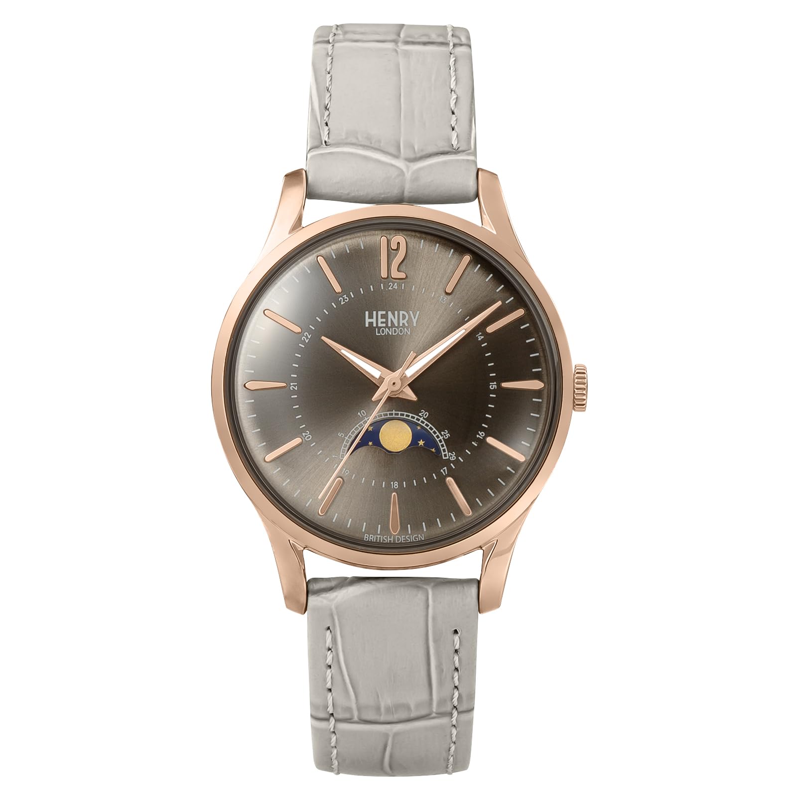

Watch Hunchley Gray [Henry London] HL34-LS-0424-GY2 [Used] сірий колір