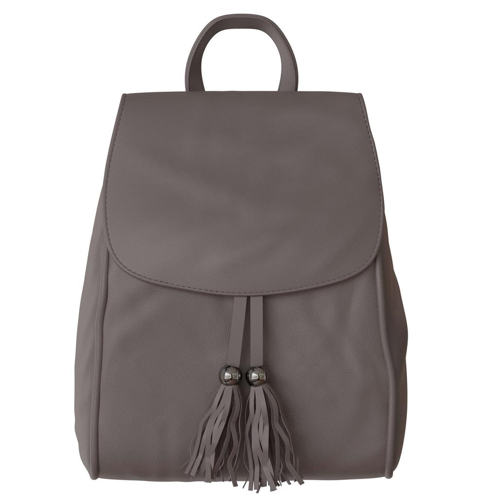 Damen Rucksack Kunstleder Vegan Freizeit Tasche