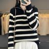 Women Sweater Turtleneck 100% Wool MODERN NEW SAGA Zipper Knit Pullover Turn-down Collar Thick Winter Jumpers Female Knit Tops