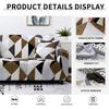 Stretch Sofa Cover Geometry  For Living Room Furniture Protector Couch Cover With Elastic Bottom Sofa Slipcovers For Pets, Kids