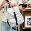Bags Women'S Niche Polka Dot Stars Backpack Backpack Bucket School Bag Canvas Cotton Casual Slash Shoulder Bag
