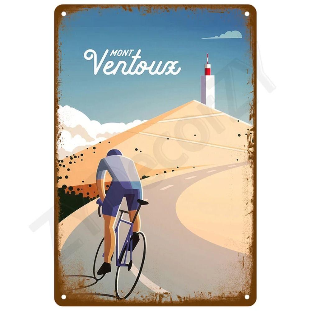 Garage Bar Metal Wall Sign, Auto Interior Decor Plaque 20x30cm