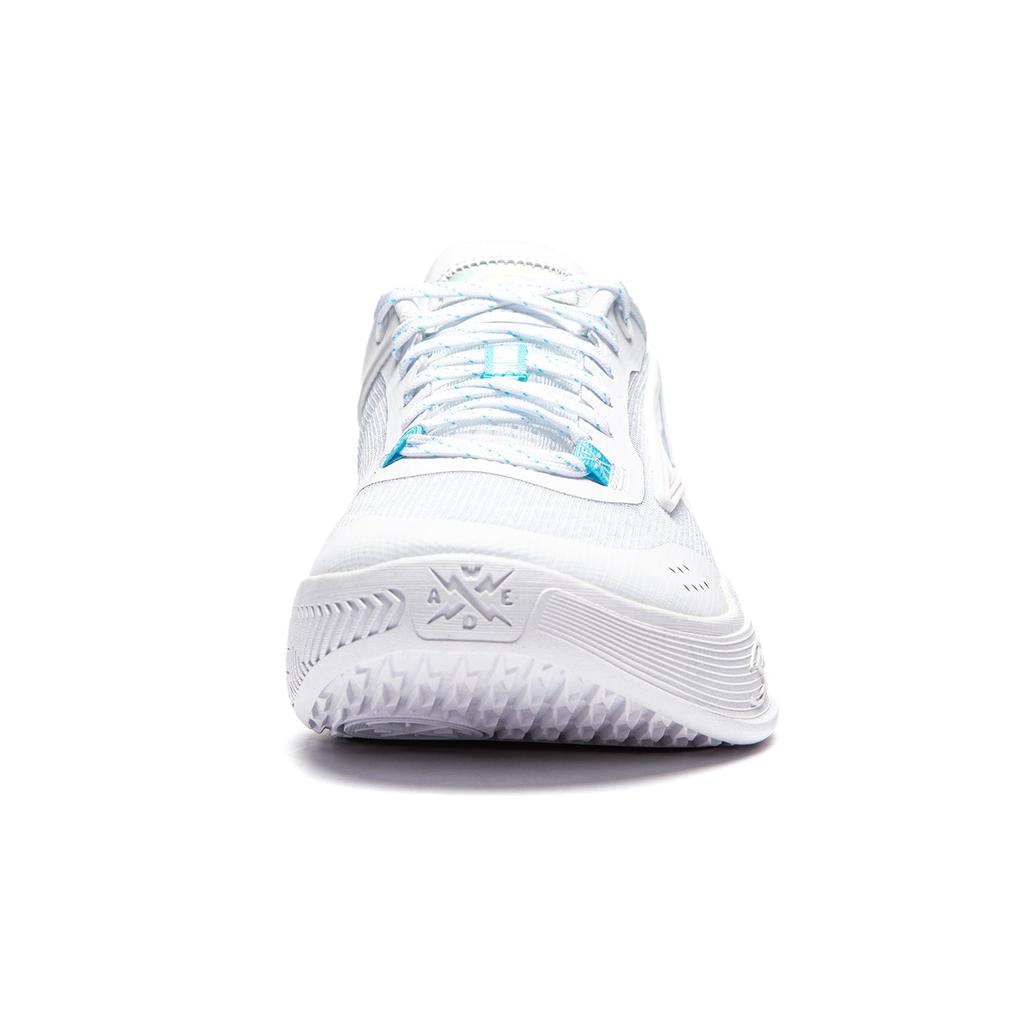 Li Ning Wade Flash Low Top Basketball Shoes Men's White Blue ABPU027-1
