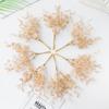 6Pcs Artificial Plant Golden Silvery Branch For Office Desk Bonsai Christmas Tree Wreaths Accessory Home Wedding Arch Decoration