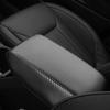 Fucaten Armrest Cover Console Cover Center Console Box Fiber for Subaru Forester SK Series 2018 Dress-up (Carbon Look) (July - Present)