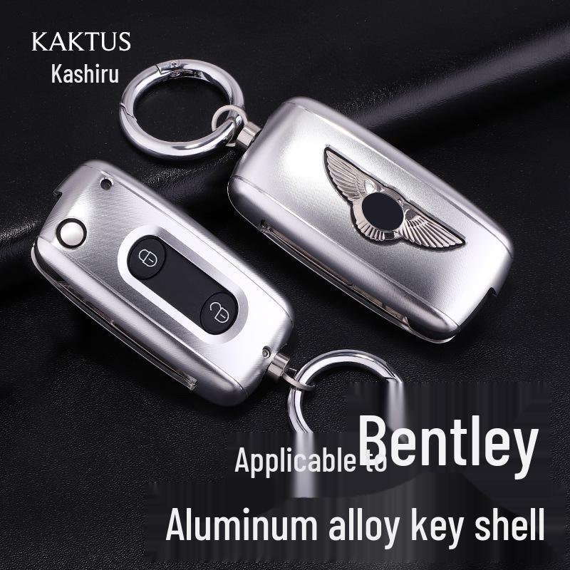 Bentley Continental, Flying Spur, Mulsanne, Bentayga Aluminum Car Key Case