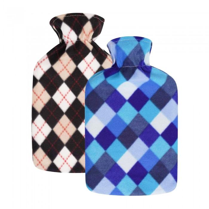 K Collection Diamond 2L Hot Water Bottle And Cover (Pack of 2)
