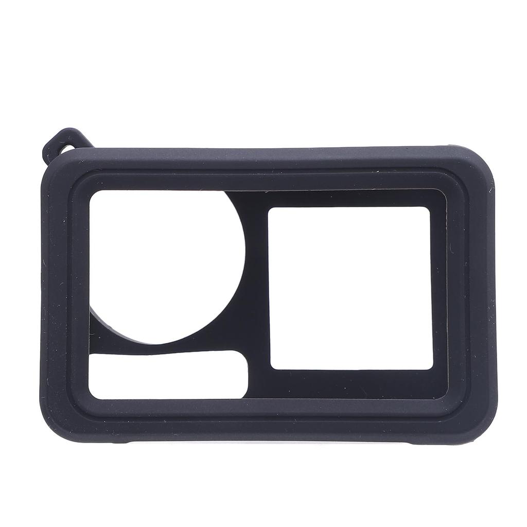 Silicone Case for Action 5 Pro Washable Soft Anti Collision Sports Camera Silicone Cover with Lens   Lanyard