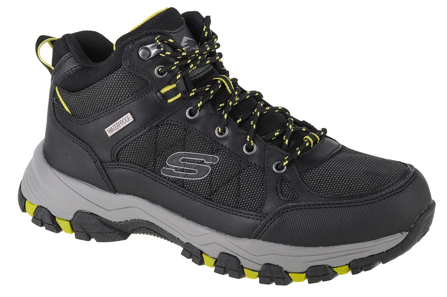 Skechers Selmen - Melano, Chaussures de trekking noires pour hommes 44 noir
