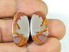 24Cts. Natural Noreena Jasper (13mm X 25mm Each) Oval Cabochon Match Pair SK-2718