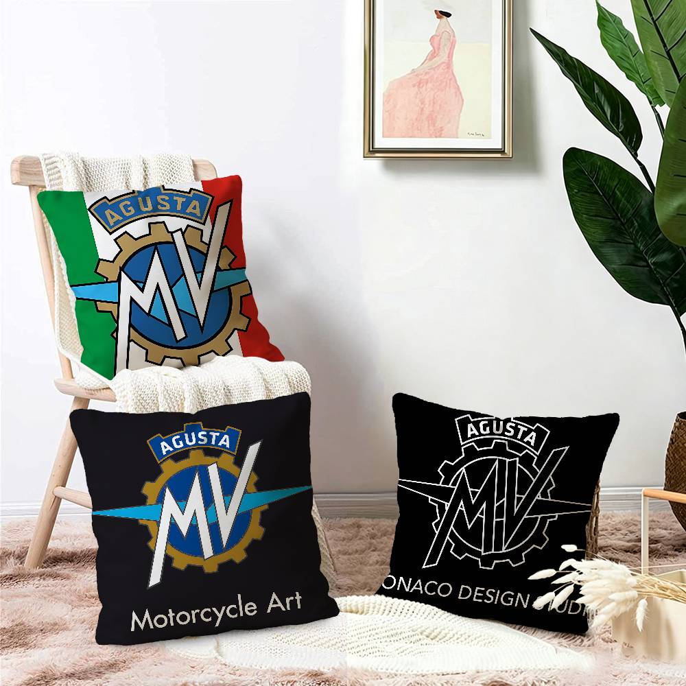 Motorcycle A-Agus-taS Brand M-MVS pillow cover sofa cushion cover home room decoration children gift