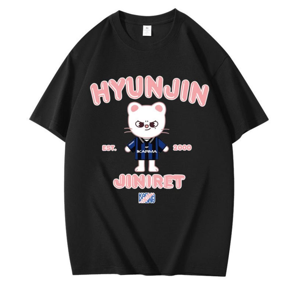 Women's And Men's Unisex Fashion Printed Round Neck Short Sleeve T-Shirt Pullover Top