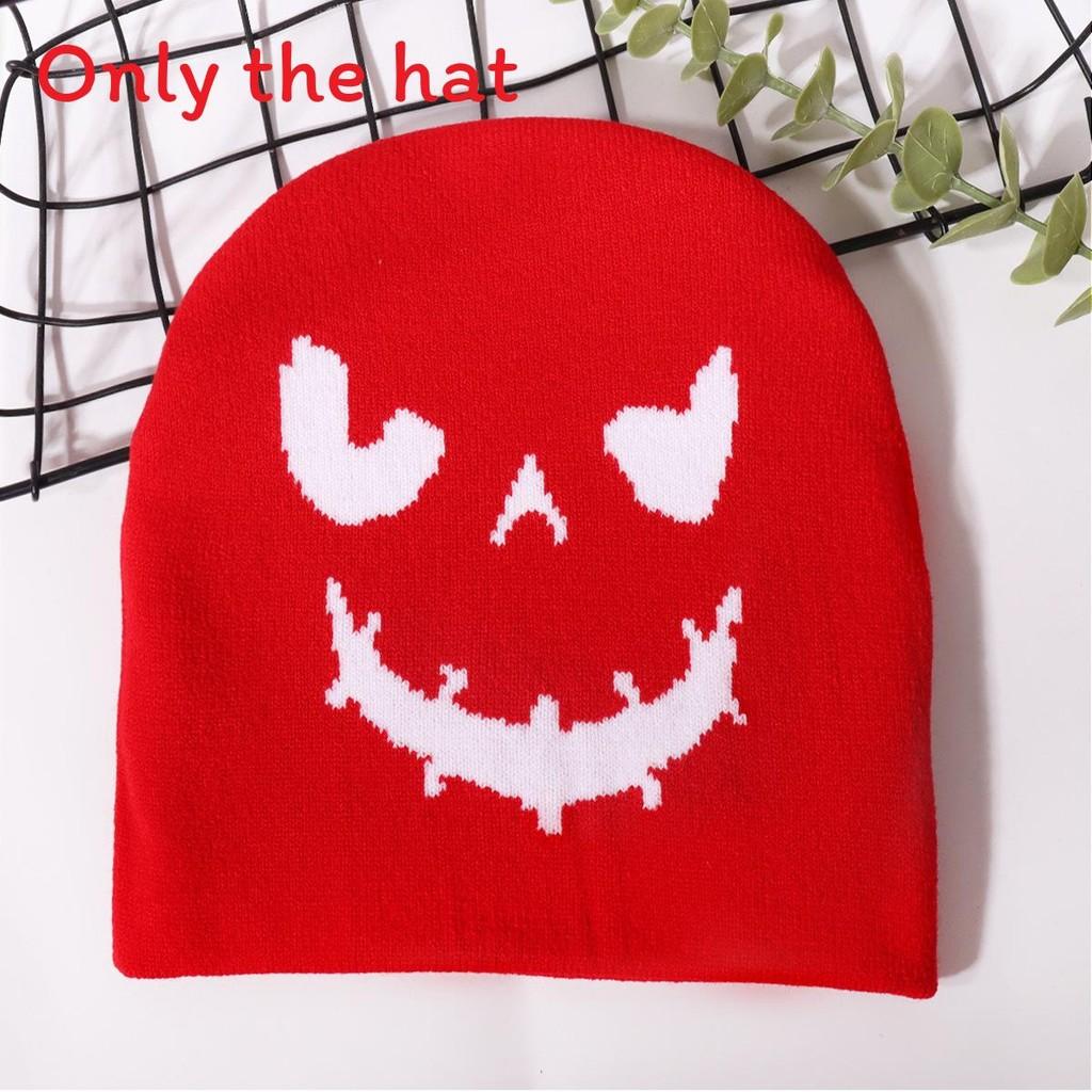 Halloween Pumpkin Knit Hat With Warmth For Fall Street Fashion Fans