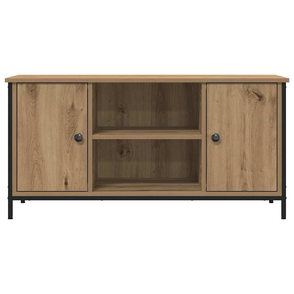 TV Cabinet Artisan Oak Finish 100 x 40 x 50 cm Engineered Wood