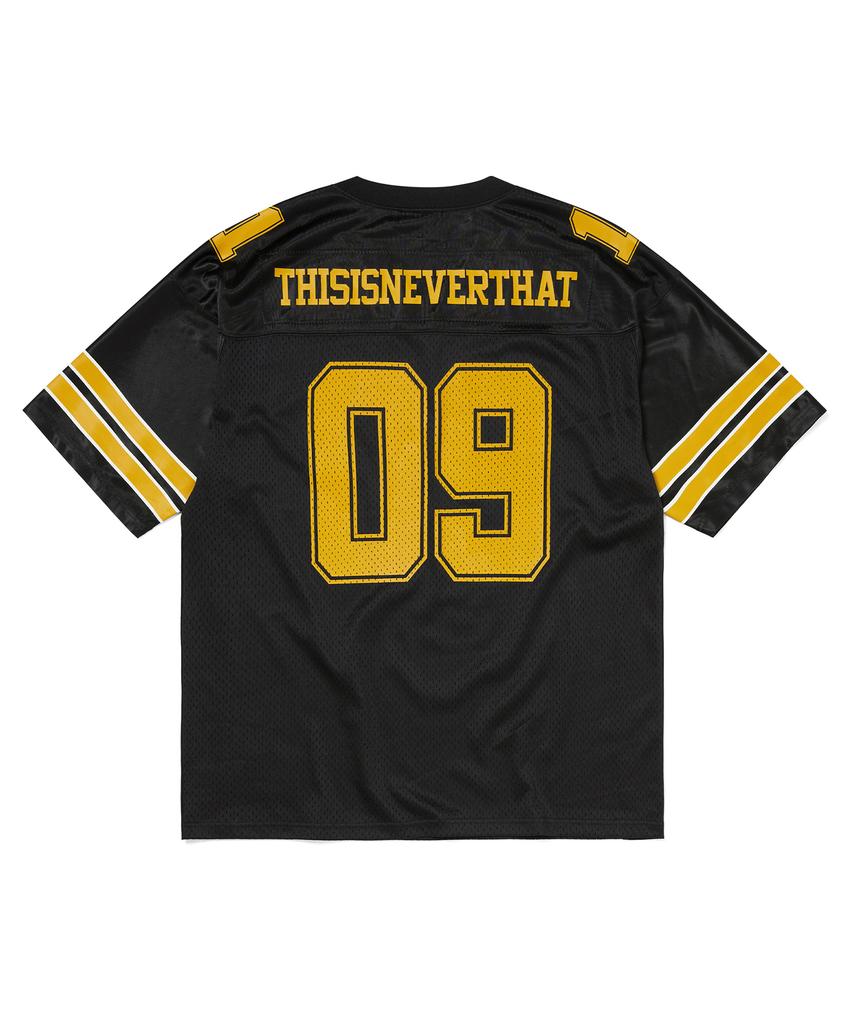 THISISNEVERTHAT Football Jersey Black