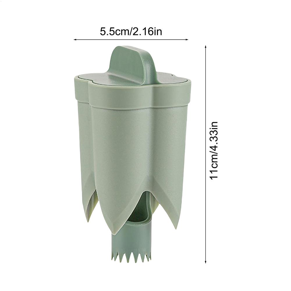 Pepper Corer Seed Remover Pepper Seed Corer Remover Tool Bell Pepper Core Cutter Deseeder зелёный