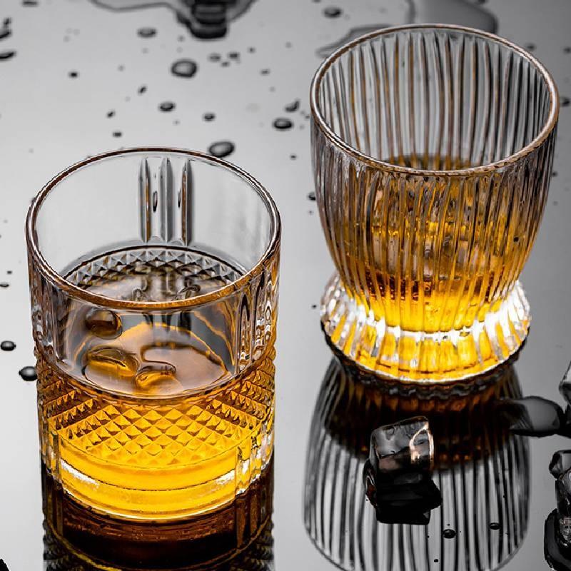 Stunning New Whiskey Glasses Set Of Six Elegant Large Capacity Barware