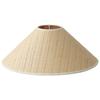 Japanese Zen Rattan Hand Woven Lamp Cover E27 Table Lamp Lampshade Linen Fabric Shell Wabi-Sabi Style Bedside Floor Lamp Shade