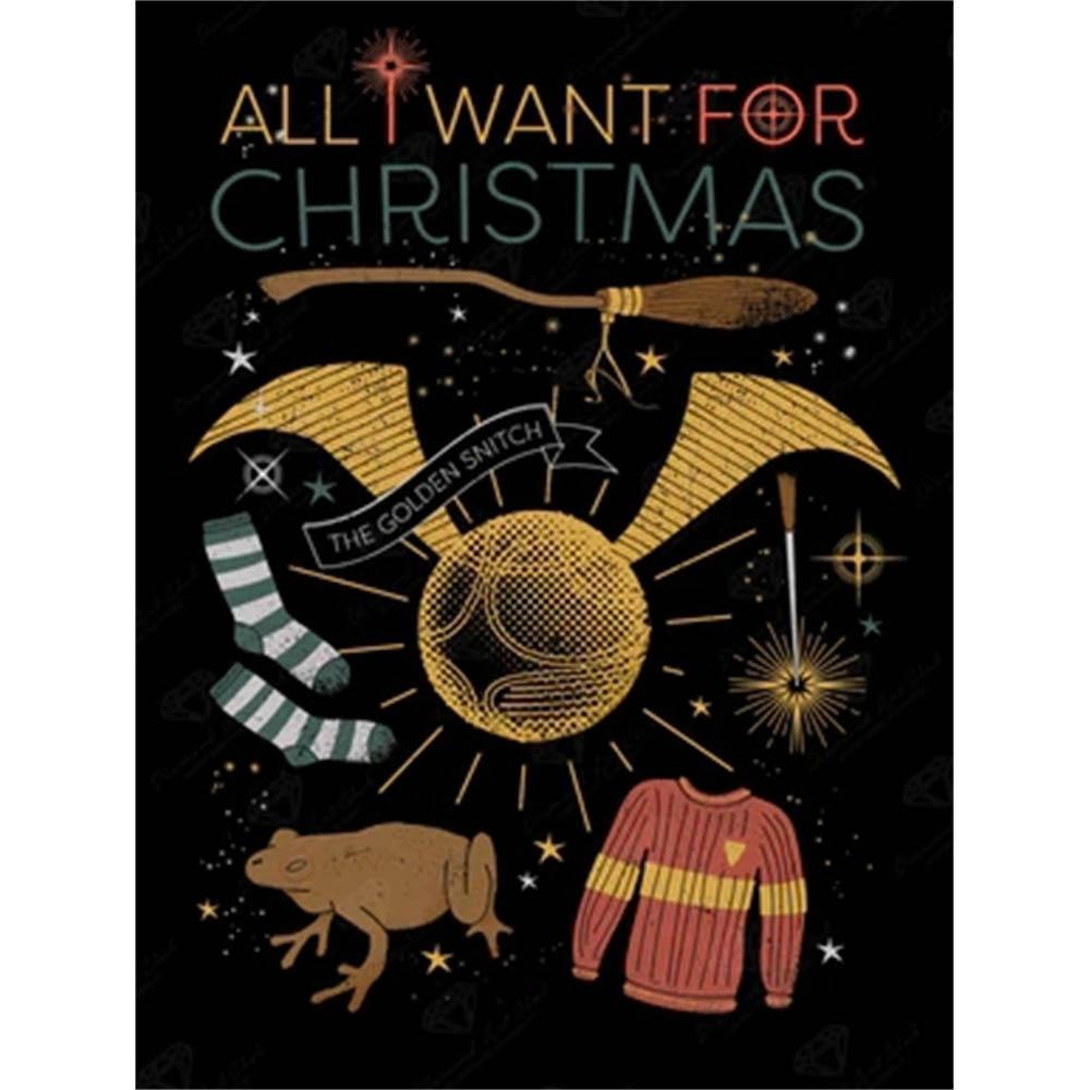 Harry Potter Cartoon Characters Diamond Painting Cross Stitch Hogwarts Castle Mosaic Embroidery Rhinestones Home Decor Kids Gift