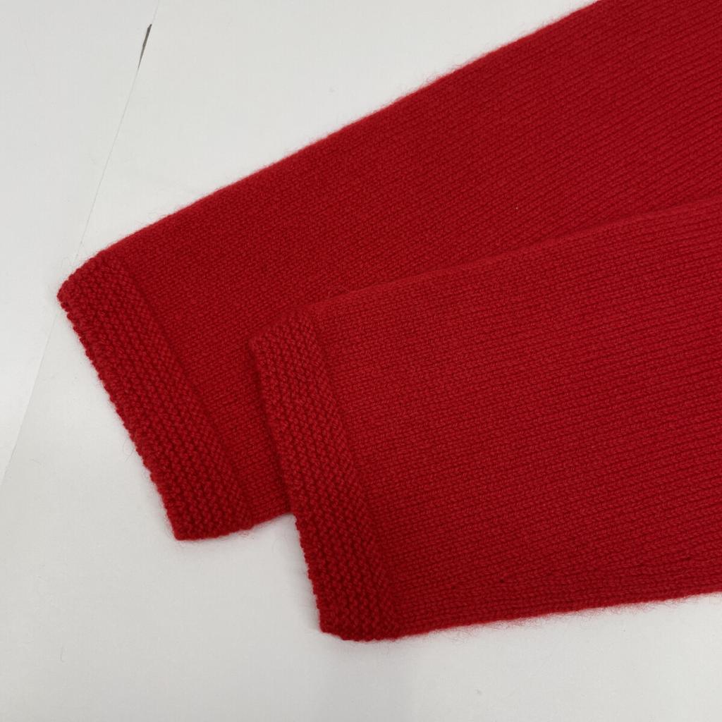 TOYOBOSHI HAKOBE Red 08IT-PC0001 Cashmere 100 Sweater Tops 2 RedUsed