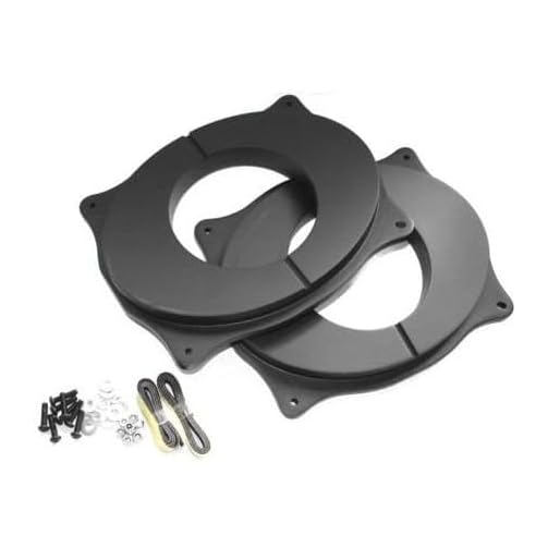 CGP 6-inch 16cm 2-Way Coaxial Speaker Baffle Set for Toyota Alphard, Vellfire, and 30 Series Camry (CGP-ZD601-16TF)