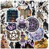 10 30 50Pcs Vintage Gothic Magic World Witch Cat Anime Stickers Laptop Motorcycle Luggage Car Phone Waterproof Sticker Decals