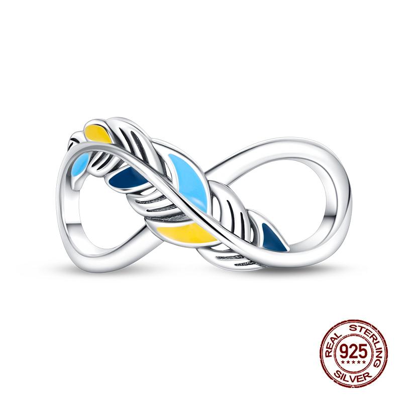 Classic Copper Butterfly Sunflower Feather Star Moon Eternal Infinity Charms Beads Fit 3Mm Bracelet Diy Jewelry