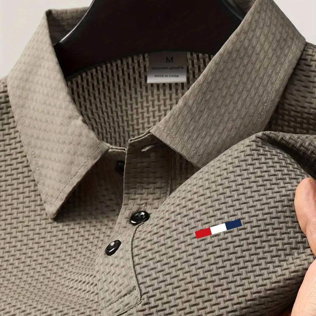 Polo Shirt for Men - Men's Polo Shirt Quick Dry Performance, Short Sleeve Mens Golf Shirts Work Tops