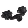 Versatile Vehicle Mount Hands Frees Communication Solution Durable ABS Clip Walkie Car Holder for Portable Radios