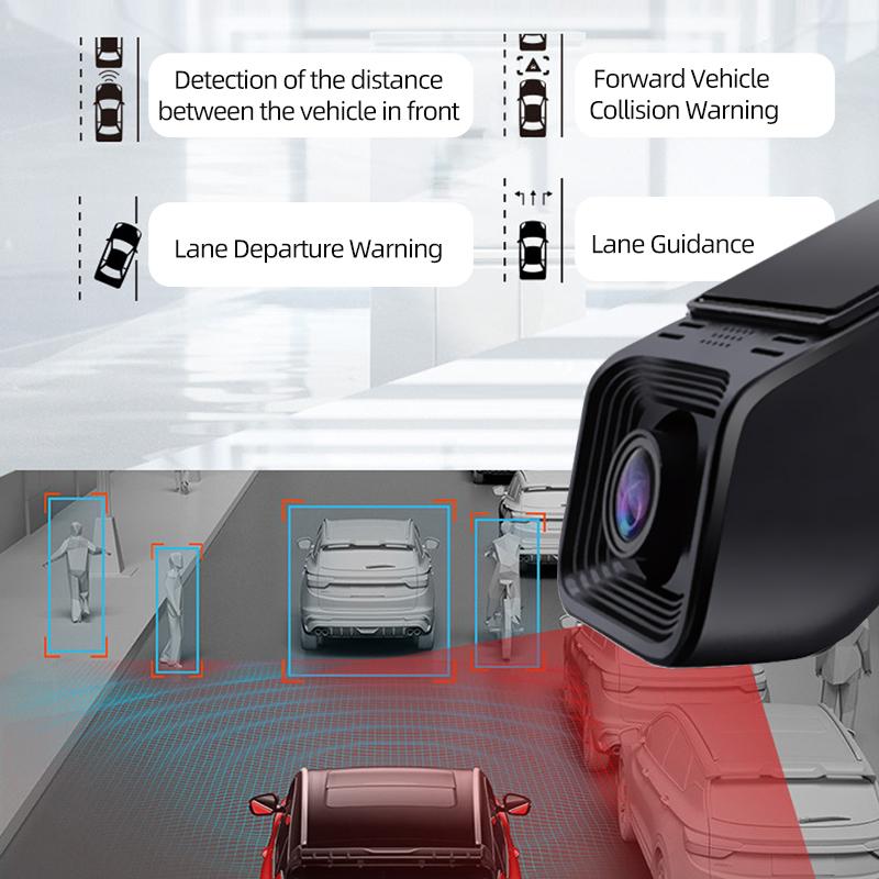 USB Full HD 1080P Dash Cam ADAS Car DVR Dashcam DVRs Video USB TF Card 32G 64G Auto Recorder for Android Player DVD