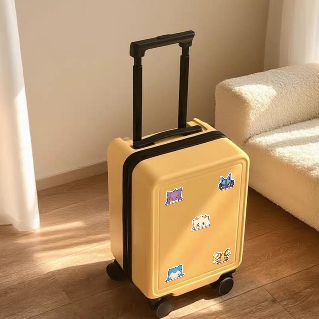 50pcs Pokemon Anime Stickers Pikachu Laptop Skateboard Suitcase Kawaii Sticker Guitar Phone Cartoon Kid Gift Toys