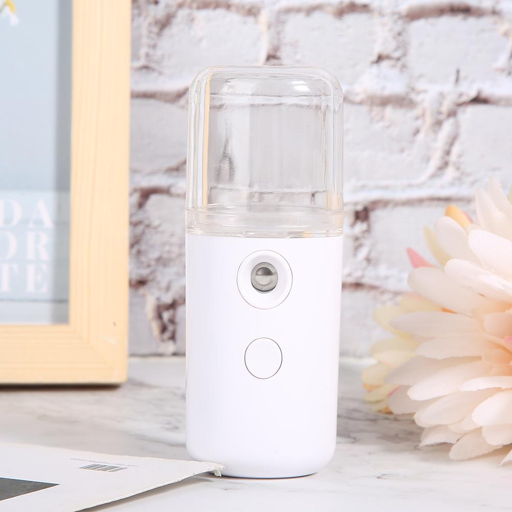 Household Portable Nanometer Mist Spray Atomization Face Moisturizing Sprayer NebulizerWhite
